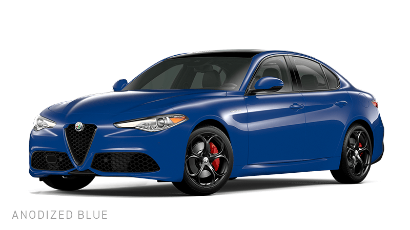 Alfa Romeo Veloce finished in Anodized Blue