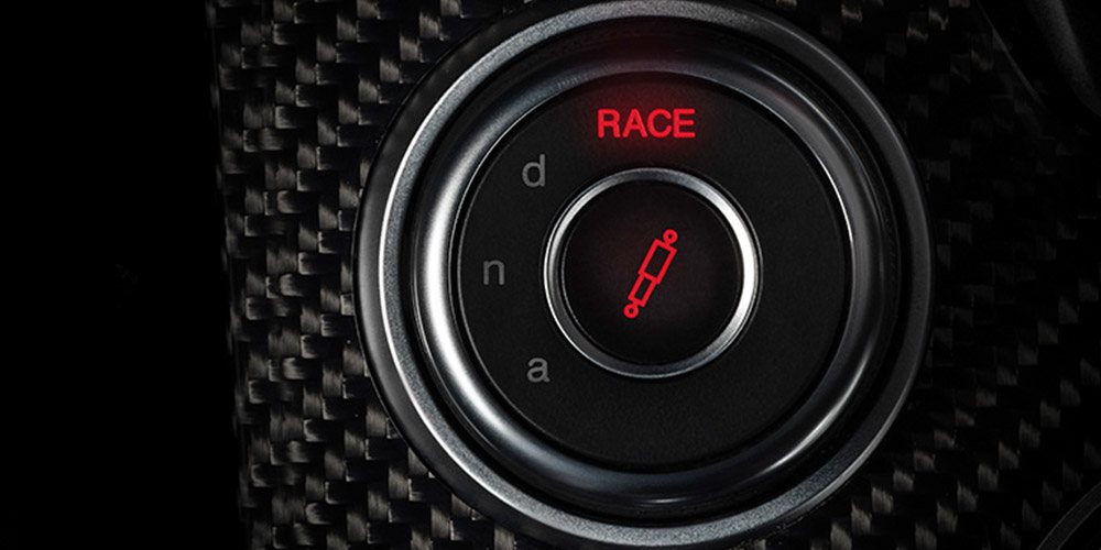 Close up shot of an Alfa DNA dial