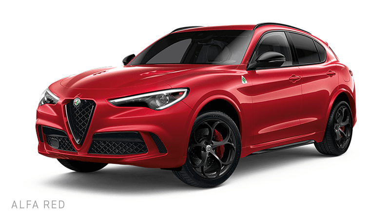 Alfa Romeo Quadrifoglio finished in Alfa Red