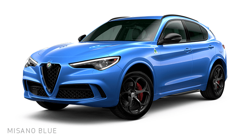 Alfa Romeo Quadrifoglio finished in Misano Blue