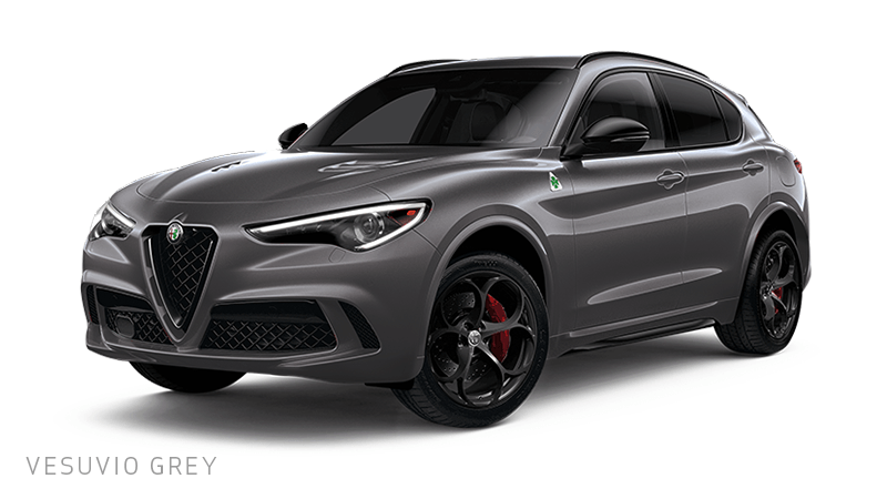 Alfa Romeo Quadrifoglio finished in Vesuvio Grey