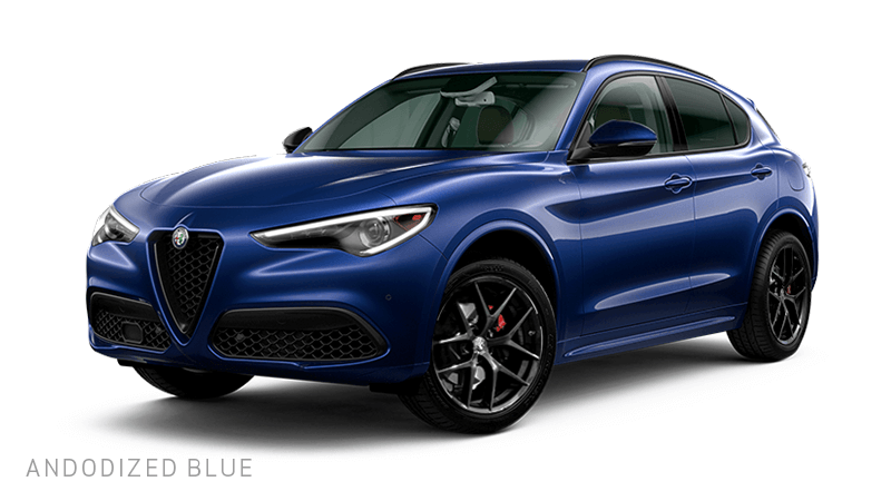 Alfa Romeo Veloce finished in Andodized Blue